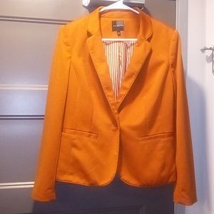 The Limited Burnt Orange Blazer
